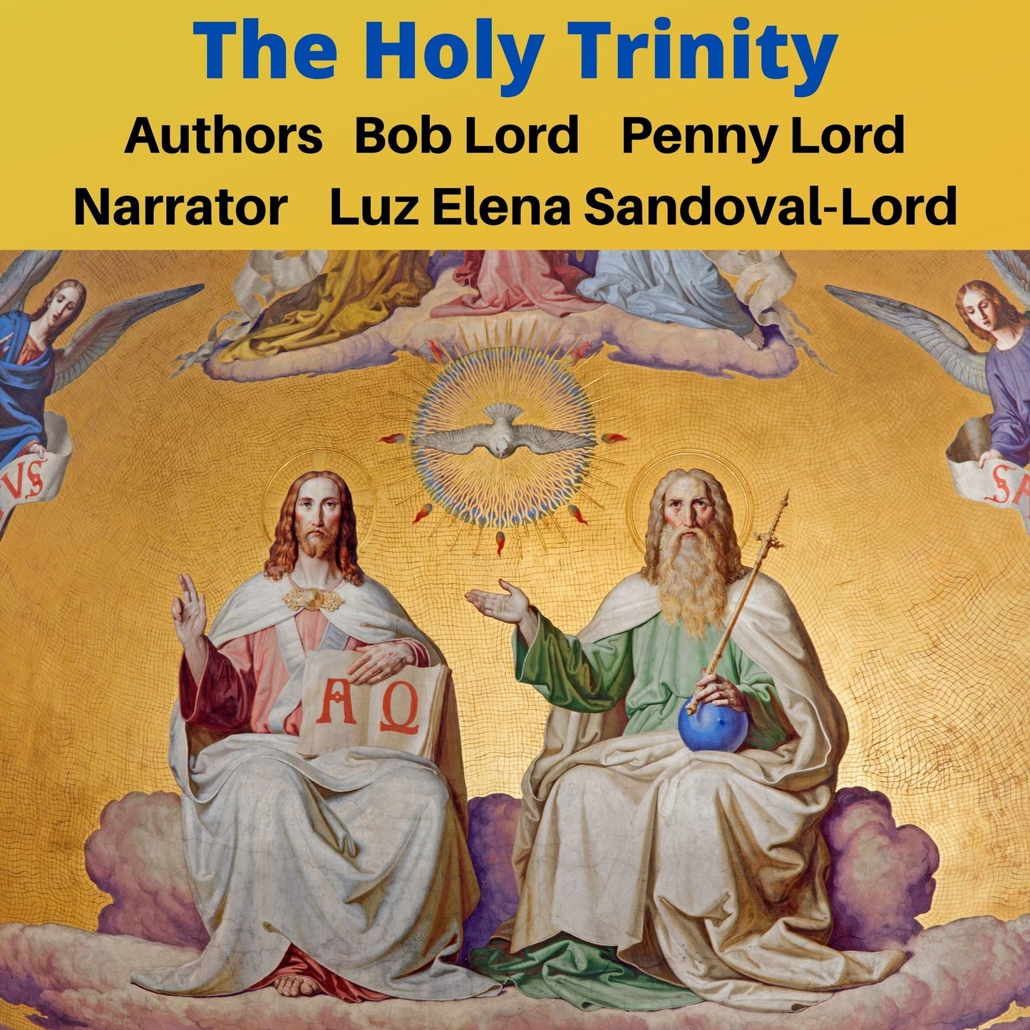 Book titled "Treasures of the Church" by Bob and Penny Lord, featuring a detailed cover image with religious artwork.