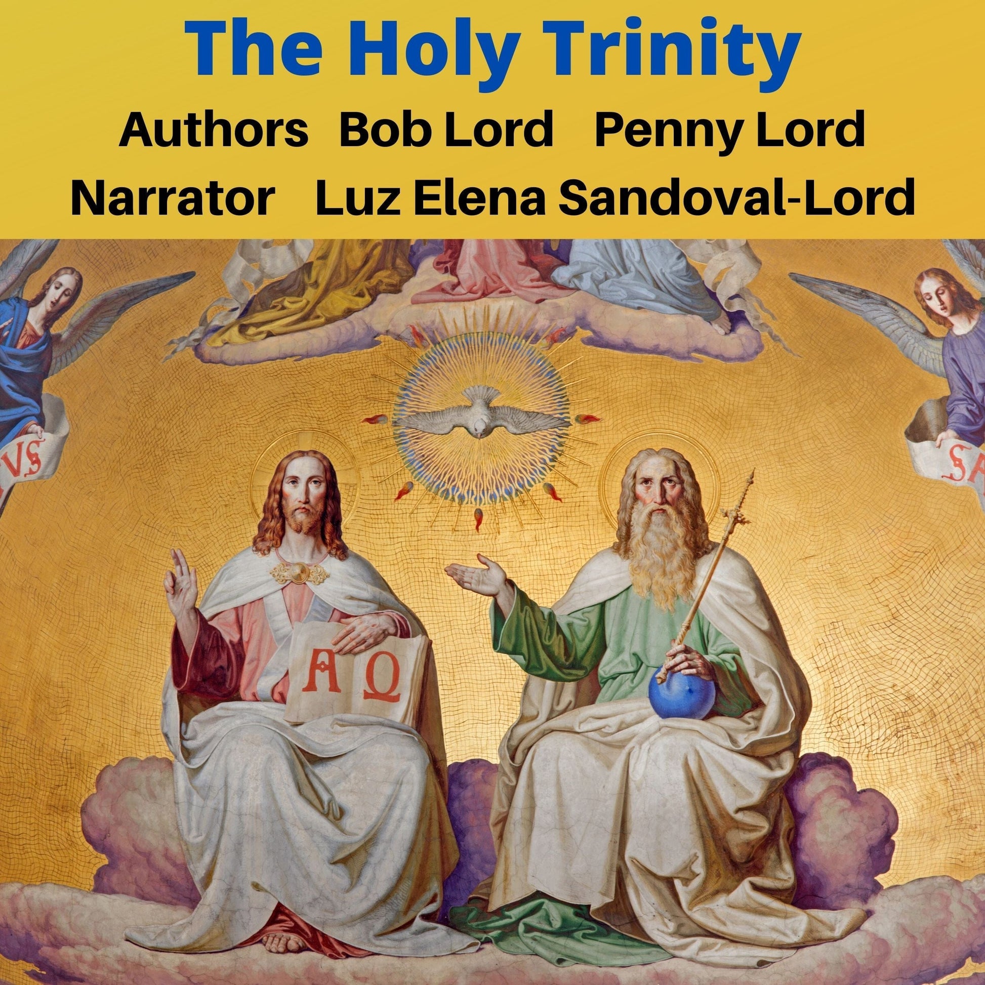 Book titled "Treasures of the Church" by Bob and Penny Lord, featuring a detailed cover image with religious artwork.